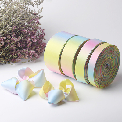 Un buon prezzo. Meisida nastro unilaterale arcobaleno arcobaleno nastro arcobaleno nastro nastro nastro torta nastro di imballaggio nastro di materiale fai da te nastro di fascio di fiori in linea