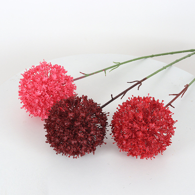 Un buon prezzo. Personalizzazione di una sola palla di scallion di plastica fiore di matrimonio simulazione fiore sala da matrimonio guida stradale arrangiamento di fiori decorazione fiore finto in linea