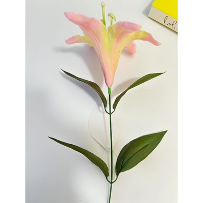 Un buon prezzo. Simulazione di fiori di giglio decorazione del tavolo da pranzo per la casa falso bouquet fiori da matrimonio foto di matrimonio oggetti di scena in linea