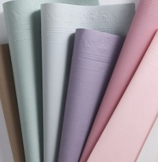 Un buon prezzo. Versailles tridimensionale rosa rilievo tridimensionale carta di imballaggio di fiori in linea