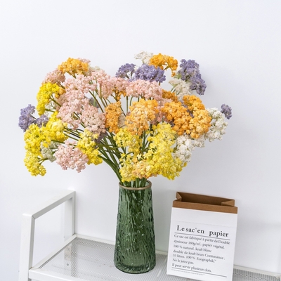 Un buon prezzo. INS fabbricante di fiori artificiali decorazione domestica bouquet di nozze rosa parete fiori artificiali in linea