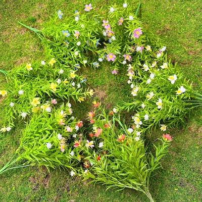 Un buon prezzo. Simulazione di un cielo di fiori pieno di stelle, decorazione di un singolo arrangiamento di fiori artificiali, soggiorno in stile rurale, decorazione di cortile, decorazione di armadietti per TV in linea