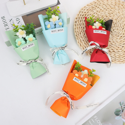 Un buon prezzo. 520 San Valentino Ins Mini Imitazione in Maglia Puff Bouquet regalo per il compagno di compleanno del ragazzo in linea