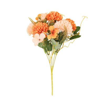 Un buon prezzo. Decorazione artificiale con crisantemo, fiori di seta, camomilla, disegno fotografico del soggiorno, mazzo di fiori, fiori artificiali, orchidea, crisantemo in linea