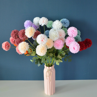 Un buon prezzo. Rosa personalizzata Rosso Simulazione di matrimonio Fiore Cielo stellato ortensia garofano Rosa Lavanda Dandelion Ornamento di fiori di seta in linea
