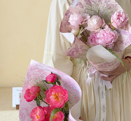 Un buon prezzo. Festa della Madre Nastro di cotone Fiore Bouquet Strap Cake Box DIY Nastro Decorativo Materiale di imballaggio per accessori per capelli in linea