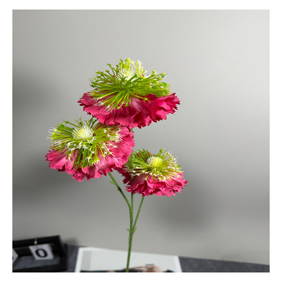 Un buon prezzo. Fiori di simulazione di matrimonio, mulini a vento, scallioni, crisantemi, fiori finti, matrimonio, banchetto in albergo, benvenuto, arrangiamento floreale, decorazione, fiori di seta in linea