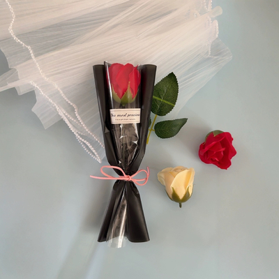Un buon prezzo. Nuovo regalo di fiori di sapone rosa per il giorno degli insegnanti, la festa di Qixi, San Valentino e la festa delle donne. in linea