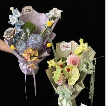 Un buon prezzo. Bambù farfalla stile antico arrangiamento di fiori fai da te carta di imballaggio di fiori in linea