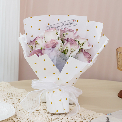 Un buon prezzo. Imitazione di bouquet di rose, nuovi souvenir transfrontalieri a base di fiori di sapone, regali per la festa dell'insegnante e della mamma, bouquet di fiori di sapone all'ingrosso in linea