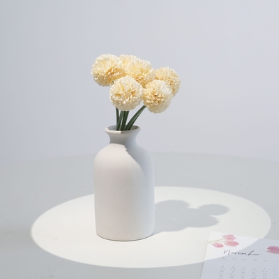 Un buon prezzo. Fiore simulato 6 pezzi mini palla casa decorazione tavolo da pranzo fiore albergo decorazione morbida arte floreale transfrontaliera vendita calda piccoli fiori falsi freschi in linea