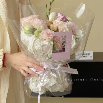 Un buon prezzo. 57*57cm Carta specializzata Graziosa e colorata Carta di imballaggio floreale di Sydney Fiore floreale in linea