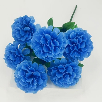 Un buon prezzo. Fiore simulato, palo alto, palla ricamata, crisantemo, decorazione domestica, ornamenti floreali falsi, oggetti di scena per la fotografia di nozze, fiore artificiale, piccolo fascio di maniglia in linea