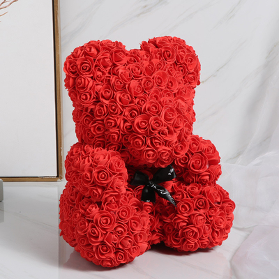 Un buon prezzo. Orsetto di rose con fiori eterni, regalo di compleanno, regalo per San Valentino 520, prodotti orsetto di fiori eterni, orsetto di rose in linea