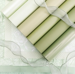 Carta speciale 57*57cm Perfetta per confezioni floreali Manbo Spring Mint