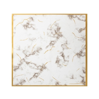 Un buon prezzo. Carta di avvolgimento di fiori di marmo di Phnom Penh Bouquets d'arte floreale impermeabile con 58*58cm di carta Han Su in linea