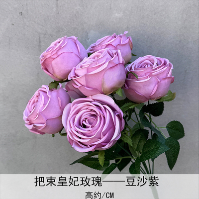 Un buon prezzo. High end Nozze Fagioli Sabbia viola Farfalla Orchidea Rosa Nozze Simulazione Fiore Sala Nozze Guida stradale Piano di fiori soffitto in linea