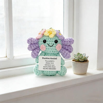 Un buon prezzo. Crochet Wool Sea Fish Plush Doll Handmade for Cute Sea Creature Gift in linea