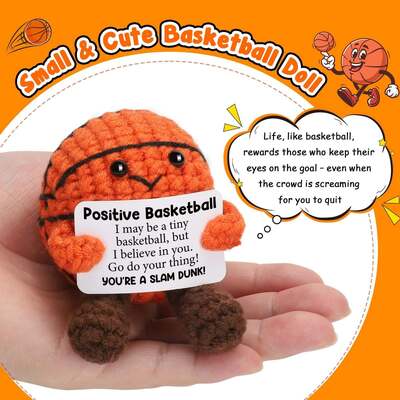 Un buon prezzo. Giocattolo a crochet artigianale di alta qualità di filati di lana Festival e regalo di compleanno per amici energetici positivi Cartoline del marchio Meiyin in linea