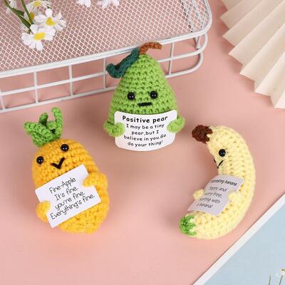 Un buon prezzo. Wowei Supporto Emozionale Acini Piante Bambole a spillo Animali Giocattoli Mini Gioco a spillo Patate positive con cartellino di affermazione in linea