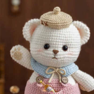Un buon prezzo. Bambola di peluche Amigurumi fatta a mano all'uncinetto lavorata a maglia per ragazze e ragazzi Animali di peluche per bambini piccoli OEM realizzati in Vietnam in linea