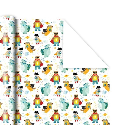 Un buon prezzo. Rotolo di carta a stampa a getto d'inchiostro Fade Resistant 80gsm dell'involucro di regalo in linea