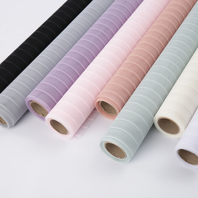Un buon prezzo. Banda Deco Mesh Roll 70-80gsm di Wrapping Packing Polyester del fiorista in linea
