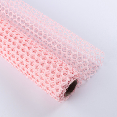 Un buon prezzo. Maglia di spostamento floreale impermeabile brillantemente colorata di Mesh Wrap 60cm*5Y del fiore in linea