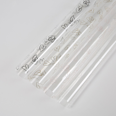 Un buon prezzo. Chiaro fiorista Clear Wrapping Paper di Cellophane Wrap Roll 58cm*58cm del fiorista di OPP in linea