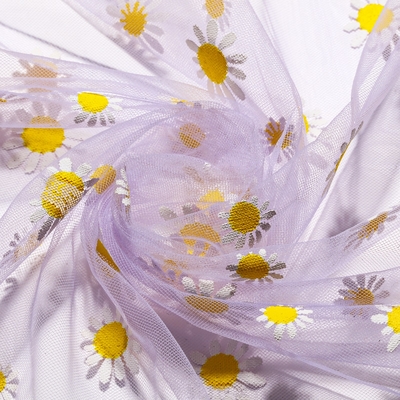 Un buon prezzo. tessuto di Tulle Rolls dell'organza del girasole 40D per il tutu della decorazione di nozze in linea