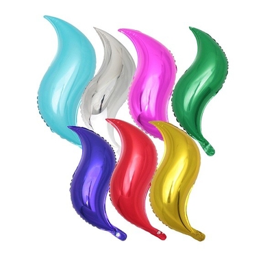 Un buon prezzo. Palloni a 24 pollici multicolori della stagnola del partito del partito di festa del pallone in forma di s della stagnola in linea